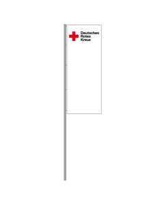 Flagge/Fahne DRK Logo B150 x H400 cm